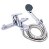Brass Chromed Mixers Hot and Cold Single Handle Wall Mounted Shower Mixer Tap Bathtub Faucet