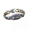 Turquoise Bracelet Durable Exquisite Workmanship Natural Turquoise Smooth Polished Fine Carving Womens Accessories Bracelet Safe