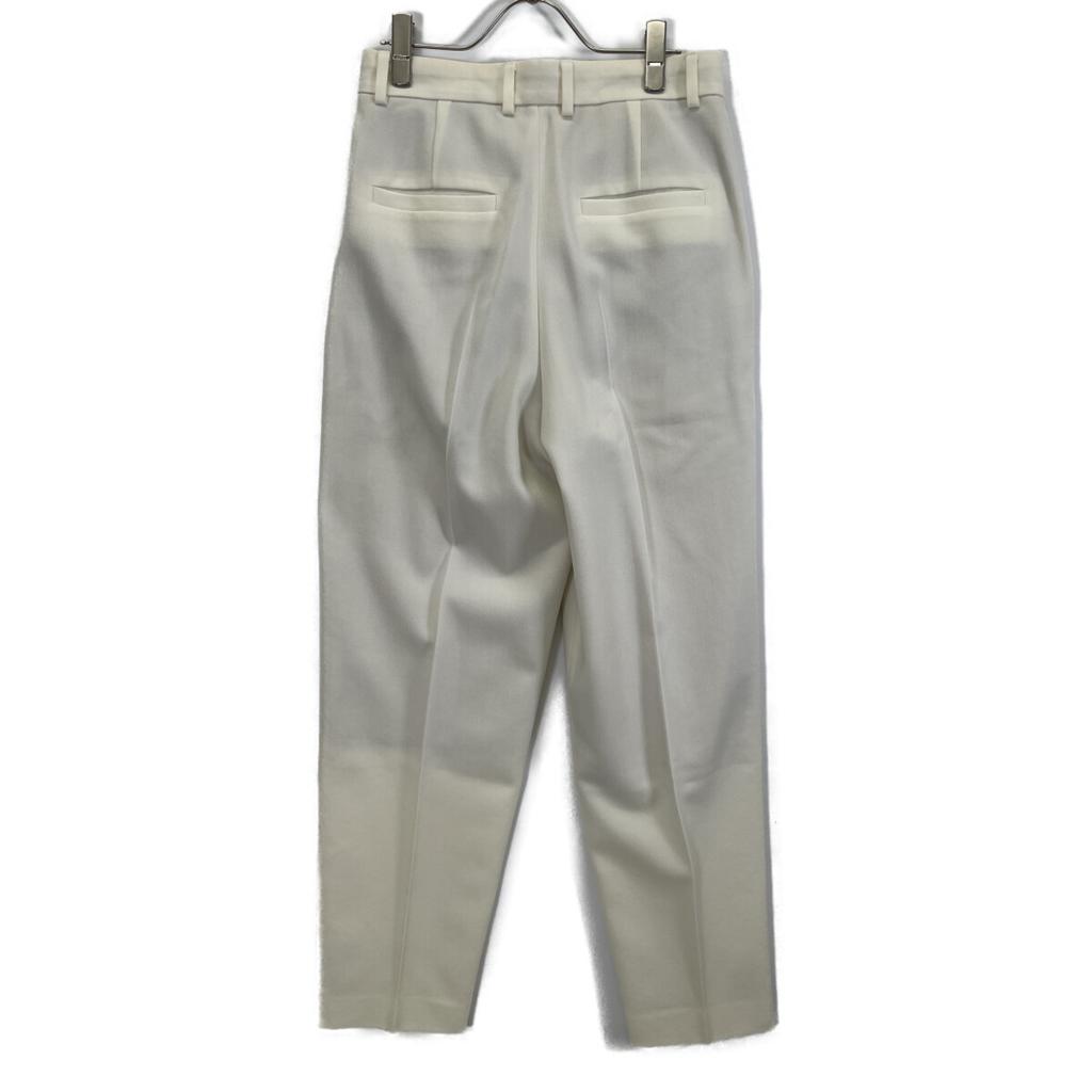 6 ROKU White Wool KARSEY PANTS Slacks Bottoms 38 whiteUsed
