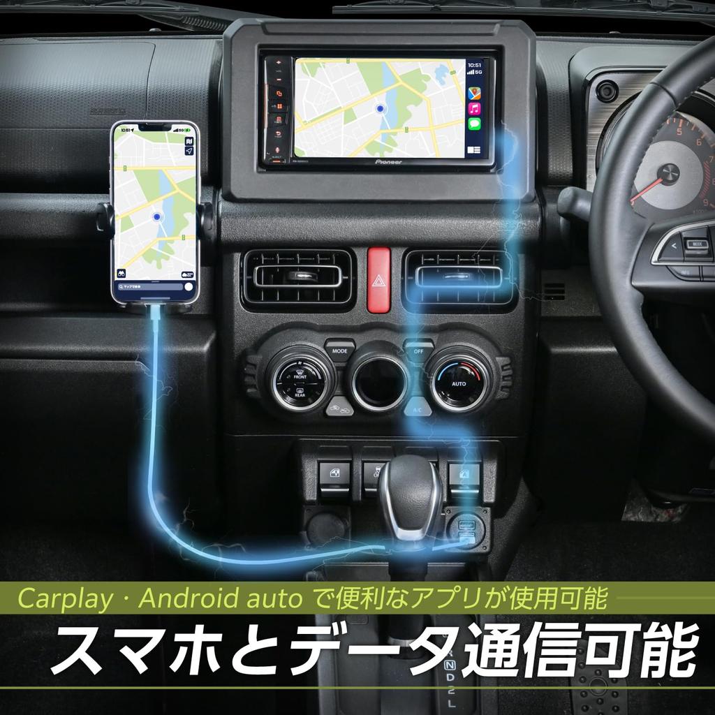 Seiwa Car Specific Product for Suzuki Jimny & Jimny Sierra (JB64/JB74) USB