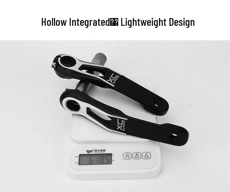 LUTU GXP Mountain Bike Crankset: Hollow Integrated 11/10/12-Speed AM/XC Single Chainring.