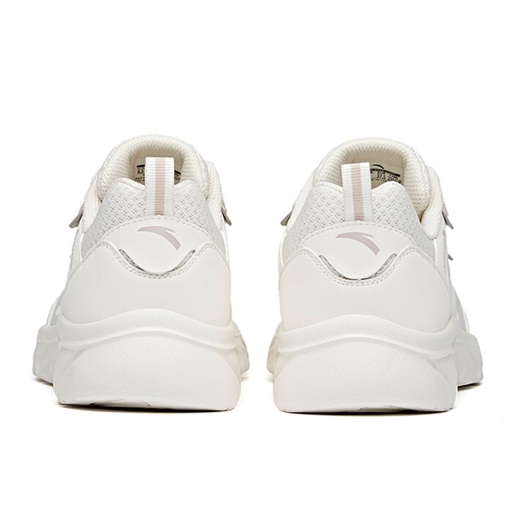Anta Running Series Non-Slip Breathable Low-Top Running Shoes Women sneakers White Gray 922125527-1