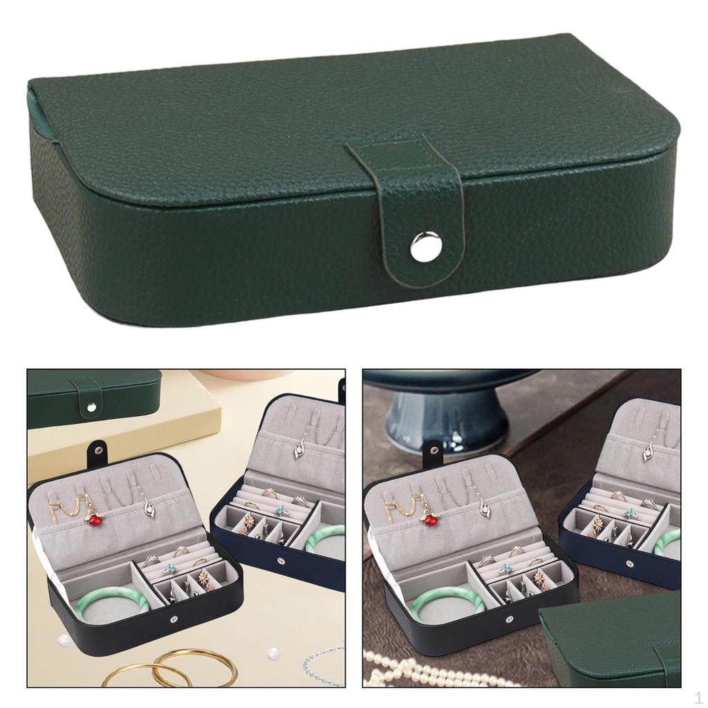 Schmuckschatulle Andenken Geschenk Etui Schmuck für Ohrstecker Ohrringe Halsketten