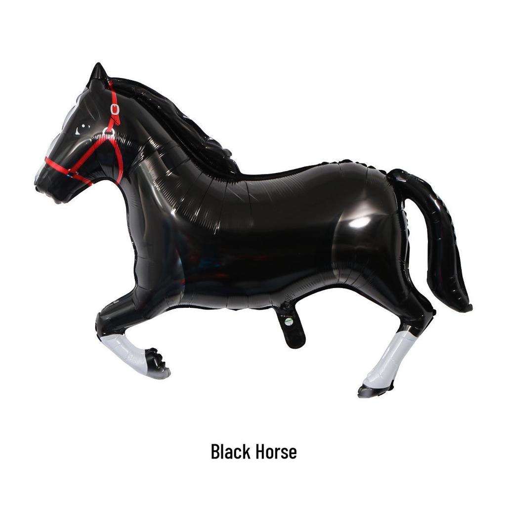 Cartoon Horse Balloon Decoration for Children's Birthday Party