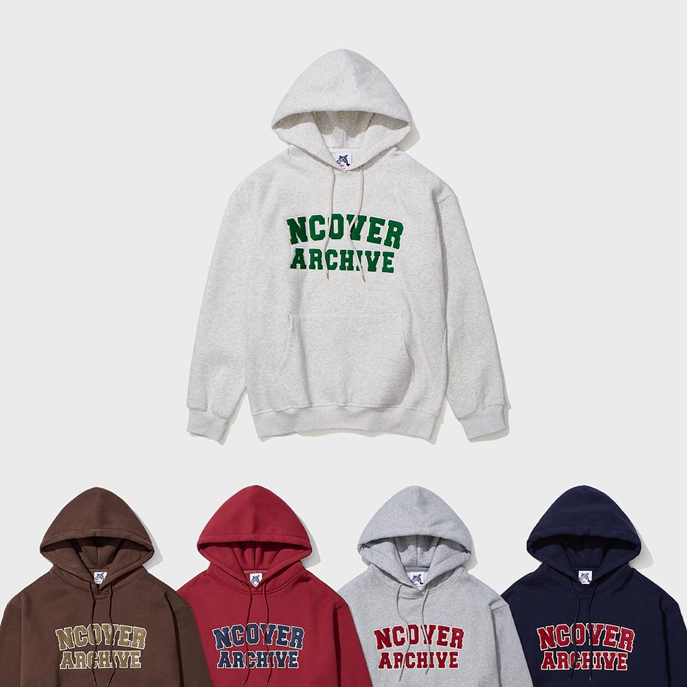 Uncover Archive Logo Hoodie 5 Colors Burgundy/M