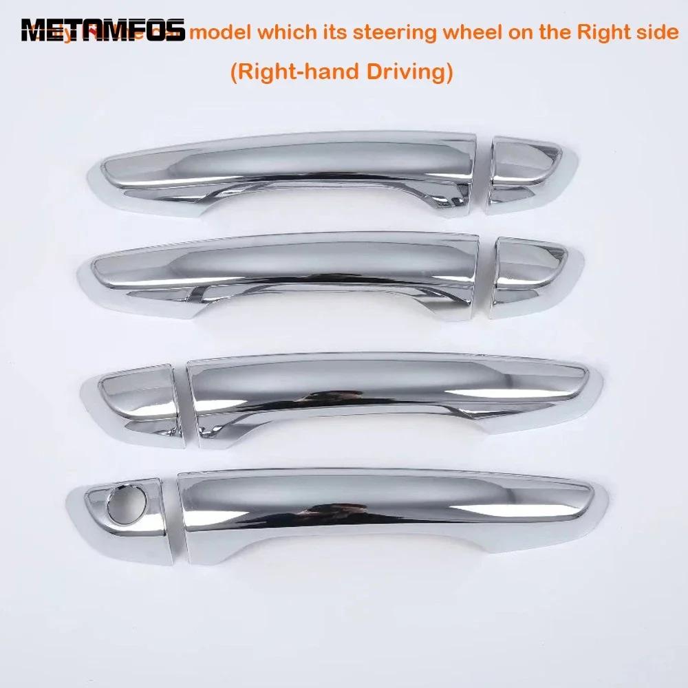 

For Hyundai Verna Solaris Accent 2018- Chrome Side Door Handle Cover Trim Protector Exterior Accessories Car Styling Right hand driver
