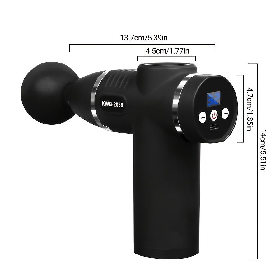 Mini Massage Gun Fascia Machine Muscle Relaxation Vibrating Gun Rod Percussion Massage Fitness Equipment Neck Grab Fascia Gun
