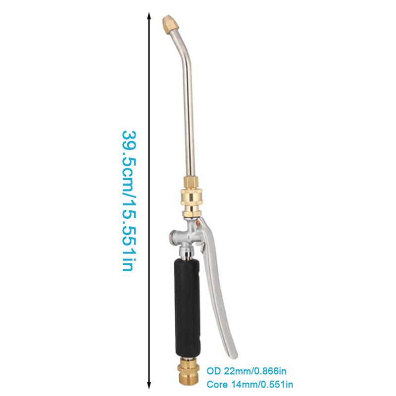 M22-14 Pressure Washer Gun - Multi-Purpose Nozzle with 1/4'' Quick Connect Extension Wand for Multi Scene Cleaning