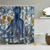 Animals Octopus Wolf Lion Seahorse Turtle Shower Curtains Bathroom Curtain Frabic Waterproof Polyester Bathroom Curtain Hooks