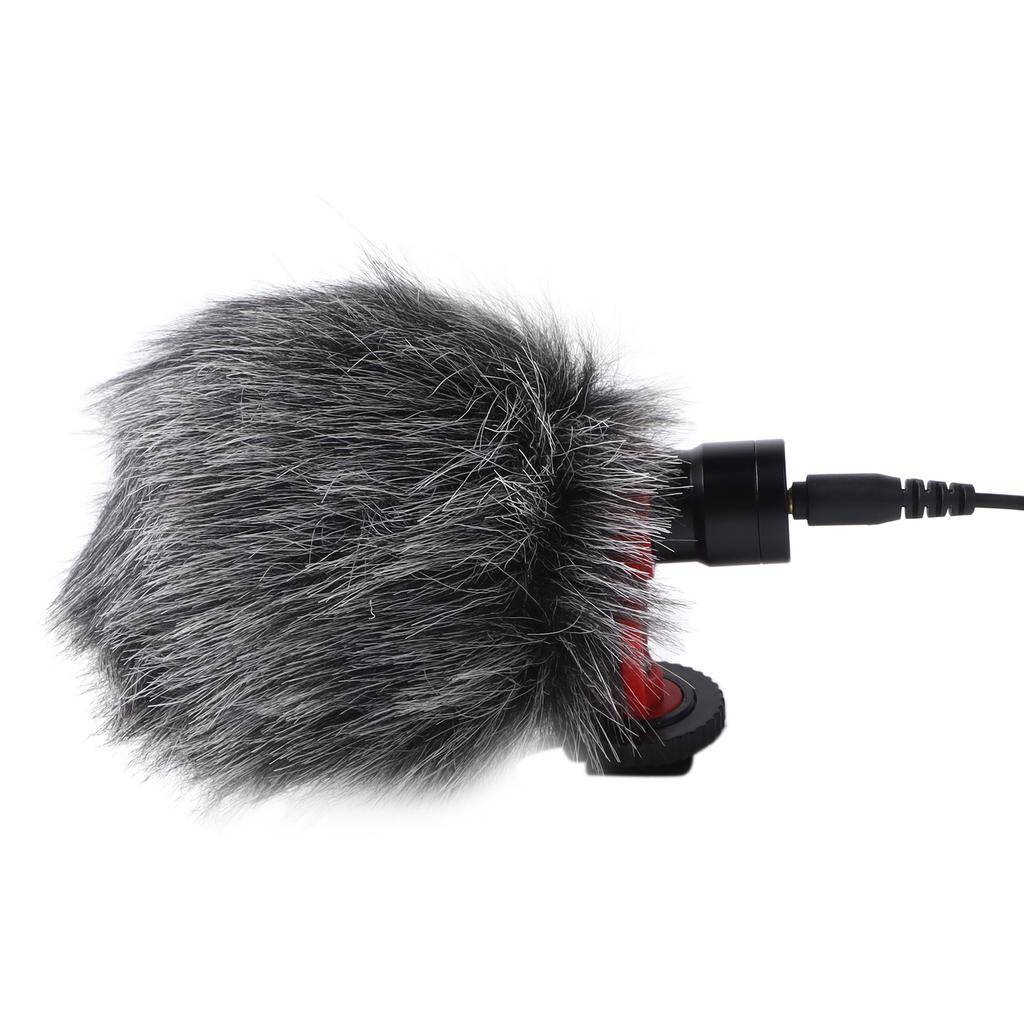 Directional Microphone Noise Reduction Portable Video Condenser Mic for SLR Camera Smartphone