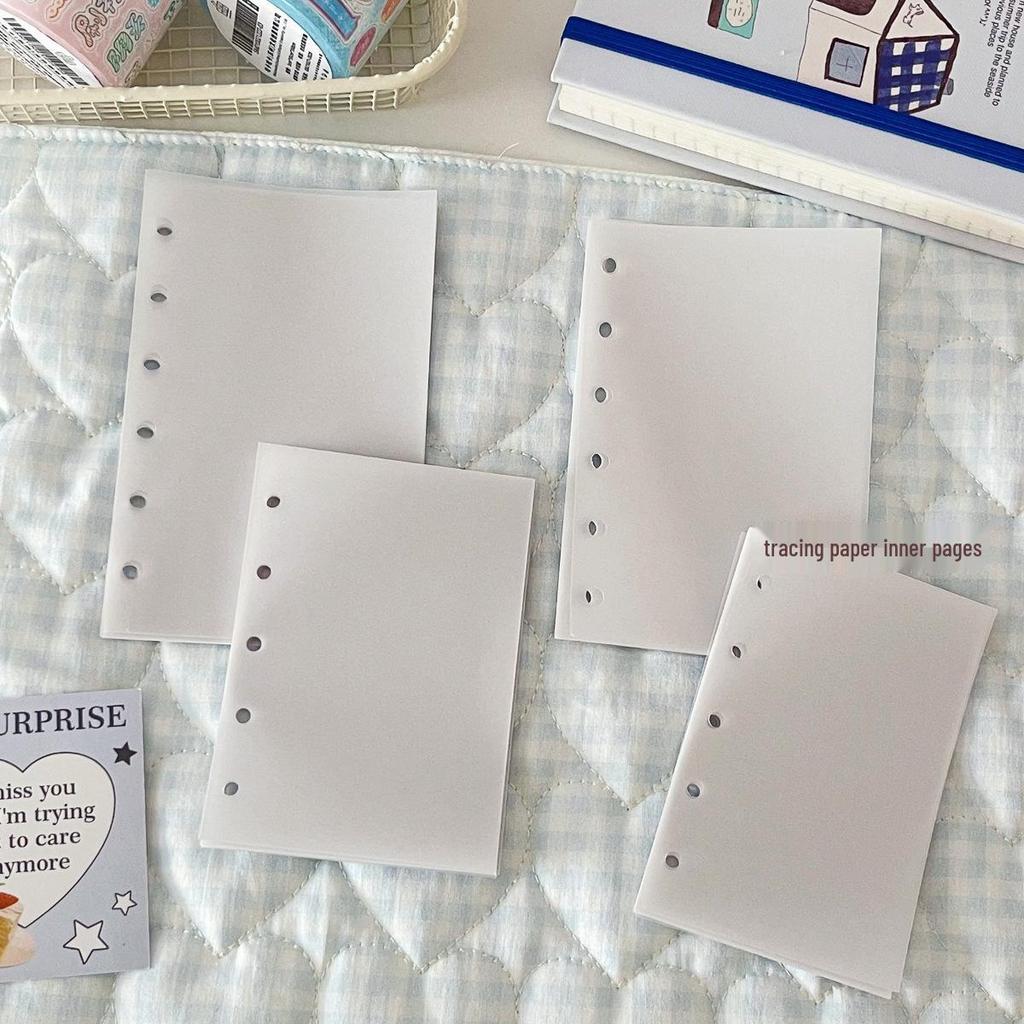 Sulfuric Acid Paper M5/A7 Loose-Leaf Planner Pages - DIY Creative Decoration Pages