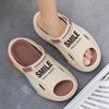 Hot Sale Summer Men's Slippers Fashion Mens Non-slip EVA Platform Beach Shoes Outdoor Man Sandals Classic Soft Couple's Slipper
