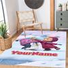 Masha Bear Customize Text Area Rug Suitable for Entryway Living Rooms Outdoor Hallway Antislip Carpet Office home decor Spiritual Gift