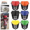 Motorcycle Dirt Bike Halogen Headlight Plate For Honda Kawasaki Yamaha Moto Universal Accessories Head Light Enduro Headlamp