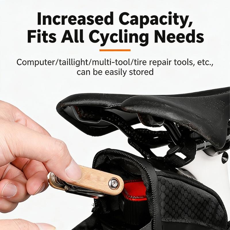 Bicycles Rear Seat Bag Trunk Bag Panniers Under Seat Bag Bikes Rear Rack Bag Seat Bag Tail Bag Bicycles Seat Tube Bag