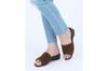 Pansy 6830 Sandals Shoes Stretch Soft Cushion M Brown Women's