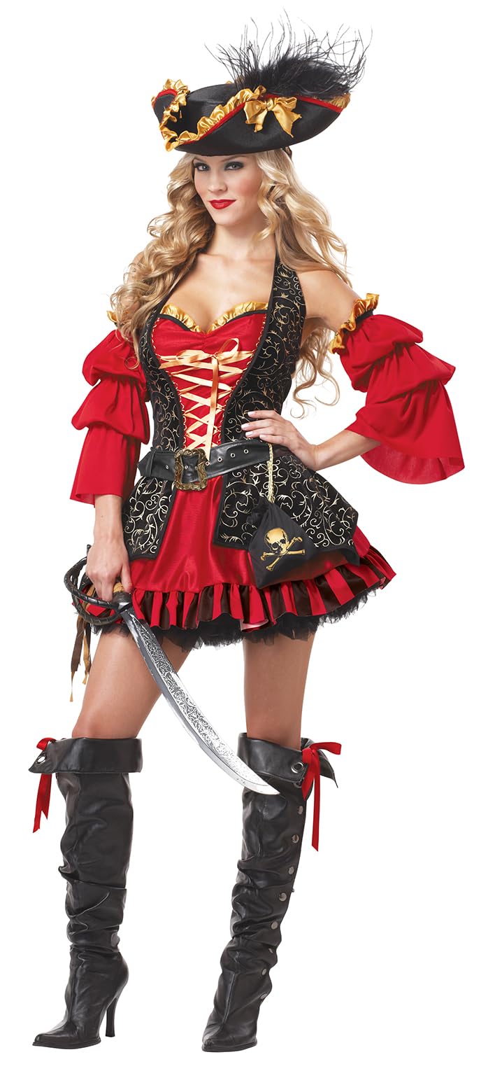 

Костюм California Cosplay Spanish Pirate Red Women s