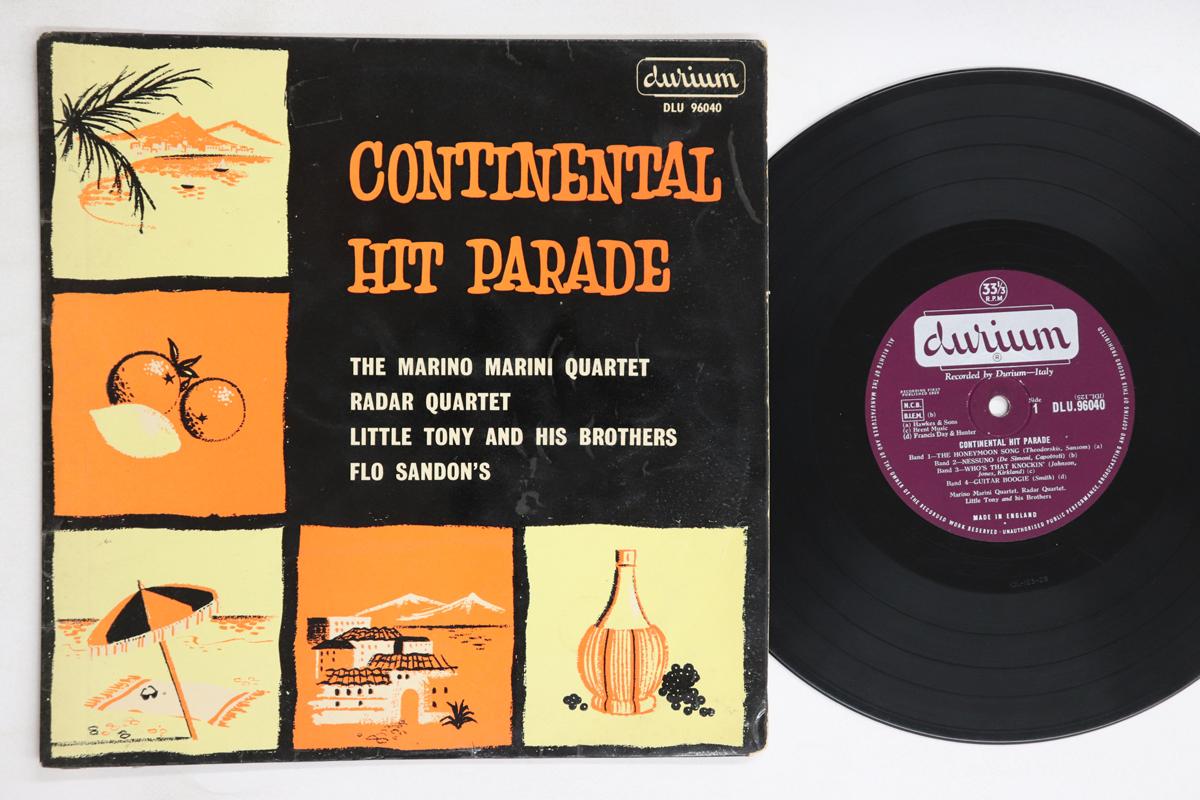 

10inch Record VARIOUS - Continental Hit Parade DLU96040 DURIUM 1959 UK Latin Used