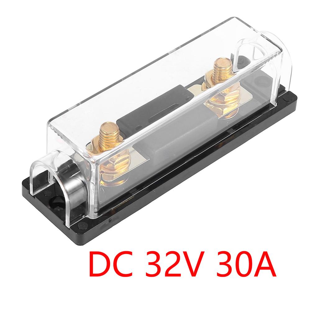 X Autohaux Car ANL Fuse Holder Bolt-on Fuse Auto Fuse Holders Fusible Link with 30/40/60/80/100/125/150/200/250/300A Fuses AMP