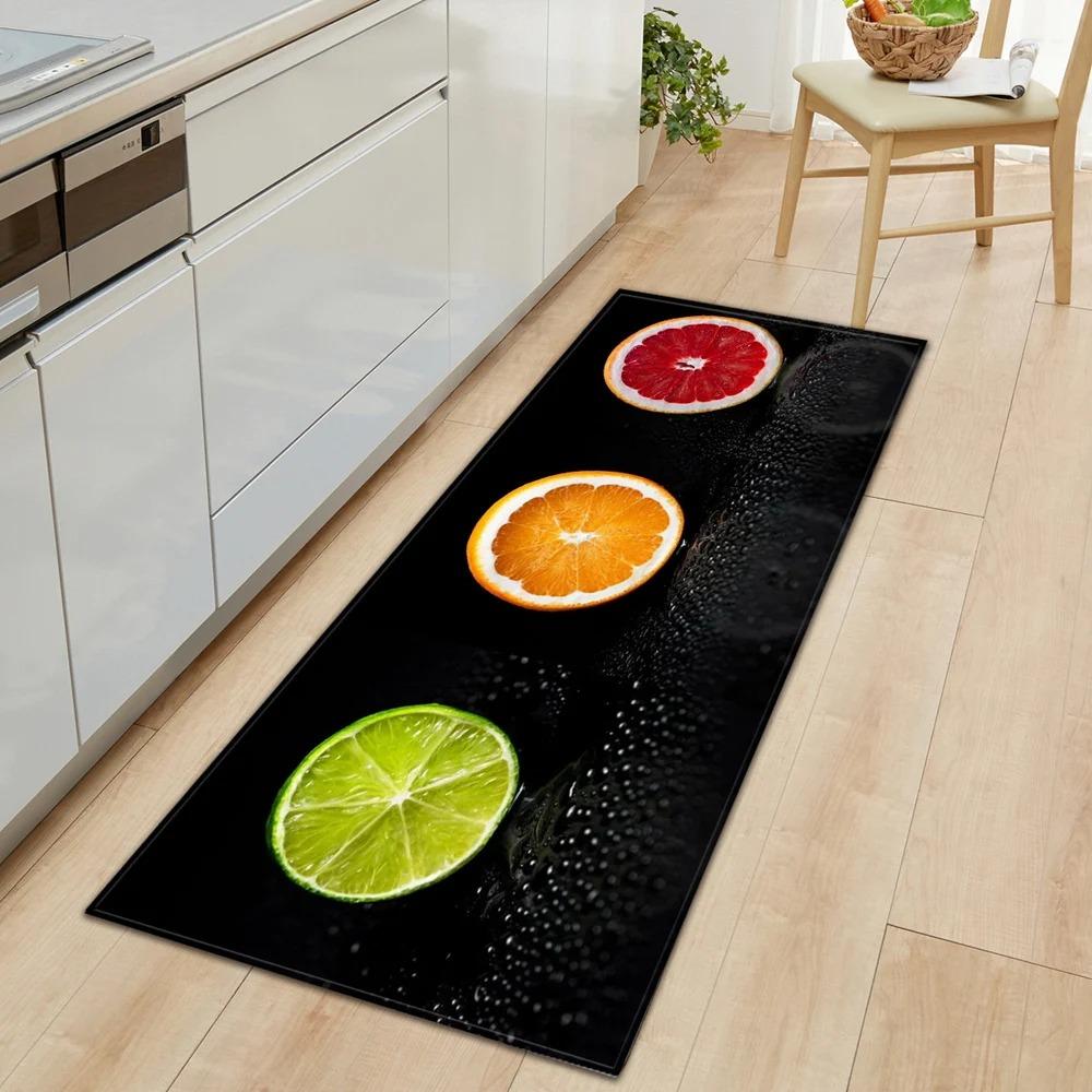 Fruit Pattern Home Kitchen Floor Mat Door Decoration Floor Mat