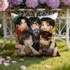 Anime G-Genso S-Suikoden Cushion Cover Home & Car Dual-Scene Pillow Cover: Reversible for Premium Comfort