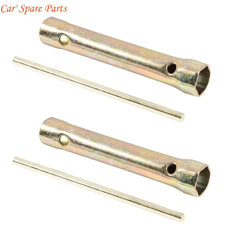 Y4UA Motorcycle 16mm 18mm Ignition Spanner Tool Deep Wrench Socket Tools
