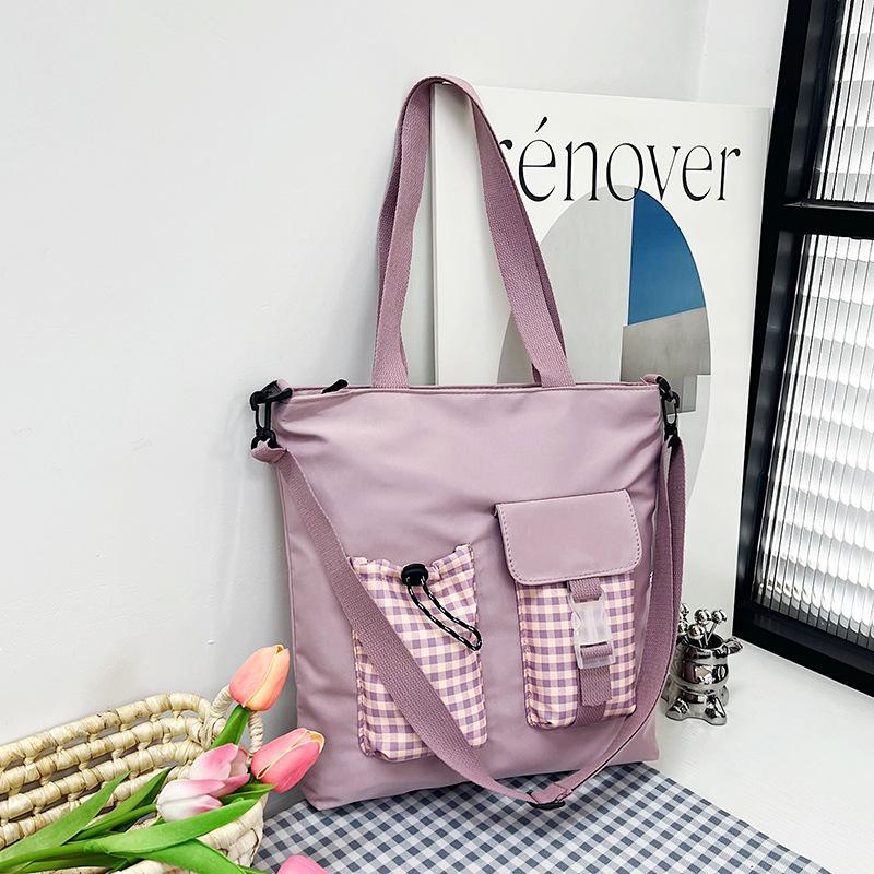 Internet celebrity women's bag 2025 new shoulder bag Korean version fashion messenger bag student tutoring bag