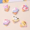 24/120PCS DIY Resin Accessories, Ice Cream Handmade Accessories, Hair Clips, Cream Glue Patches, Shoe Buckles, Accessories