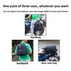 Motorcycle Helmet Bag Tail Bag Multifunctional Rear Motorcycle Seat Bag Waterproof Motorcycle Bag Rider Backpack Luggage Storage