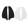 2 Pcs Rubber Tank Traction Pad Side Gas Knee Grip Protector Motorcycle Refitting Replacement for VERSYS1000Black