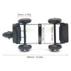 Motorcycle Tire Emergency Tool Foldable with 5 Wheel Flat Tire Moving Booster Device Super Load-Bearing Vehicle Self-Rescue Tool