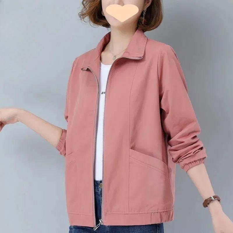 Spring and Autumn Double-layer Casual Ladies Short Jacket Western Style Loose All-match Spring Top