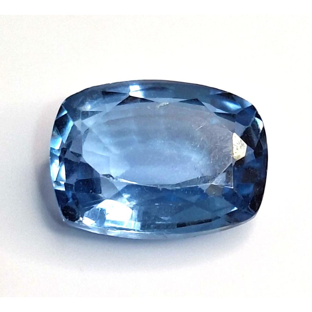Certified Natural Sky Blue Aquamarine Cushion Cut 5-7 Ct Stunning Gemstone