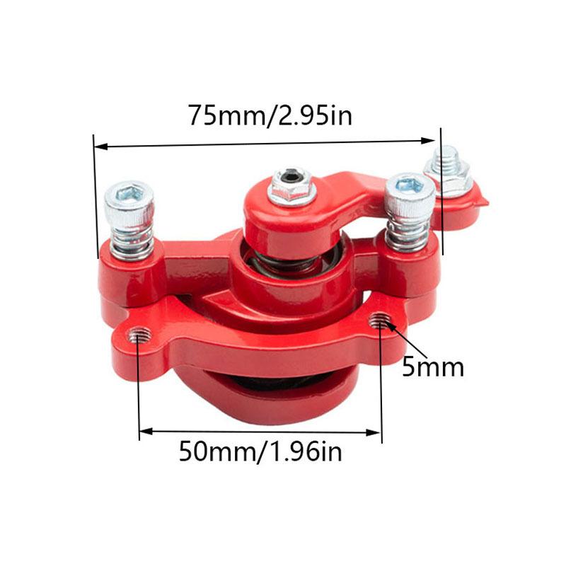 Motorcycles Front Rear Disc Brake Caliper with Pads Fit For 43cc 47cc 49cc Mini Moto Kids ATV Quad Minimoto Dirt Pocket Bike