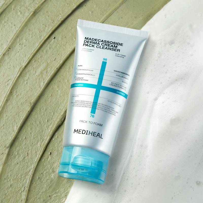 Mediheal Madecassoside Derma Cream Pack Cleanser 120ml