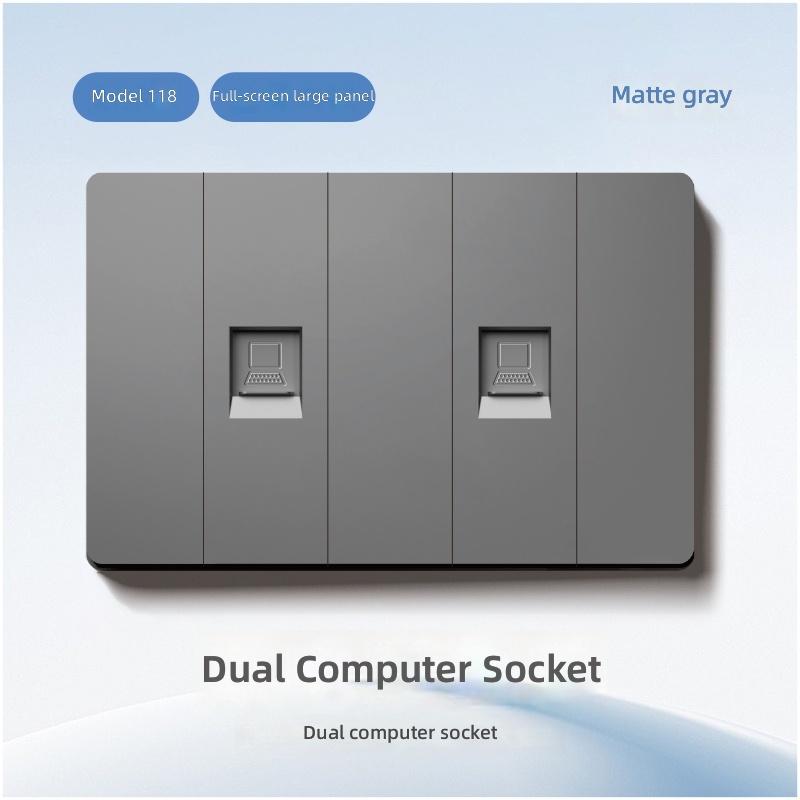 Type 118 American/Thailand Universal Standard with USB/Type-c/light Switch and Outlets Wall Switches and Sockets