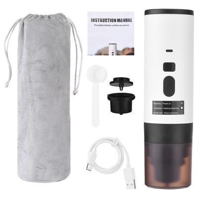 3 In 1 Portable Coffee Machine Automatic 15Bar Wireless Heating with Digital Display