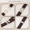 2.5cm Width Waist Belt Adjustable Stretch Belt Casual Invisible Belt  for Jeans Pants