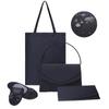 Formal Bag for Portable for Ceremonial Japanese Graduation Entrance Foldable for Funeral Foldable Large Black [NAACCI] Women, Slippers, Occasions,