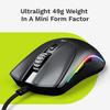 Glorious Model O 2 Mini Matte Black Lightweight Wired Gaming Mouse GLO-MS-OMV2-MB MS0738