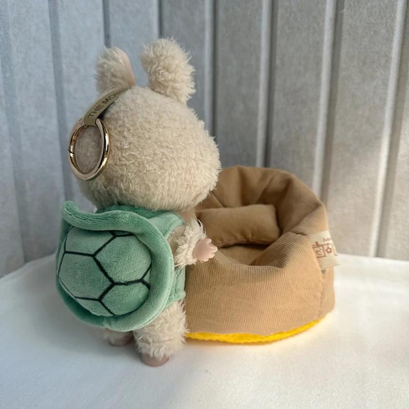 For 17cm Labubu Clothes Turtle Style Plush Dolls Funny Clothes DIY Accessories Holiday Birthday Gift Labubu Dolls Accessories