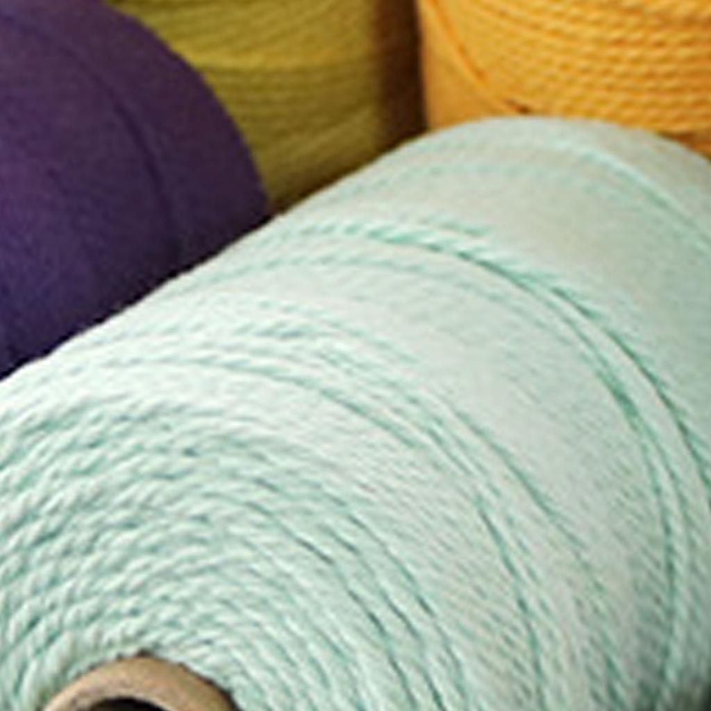 Baumwoll-Makramee-Schnüre Hellgrün 219 Yards lang 0,1 Zoll Durchmesser Weiche Strapazierfähige Baumwoll-Makramee-Kordel für DIY-Dekoration