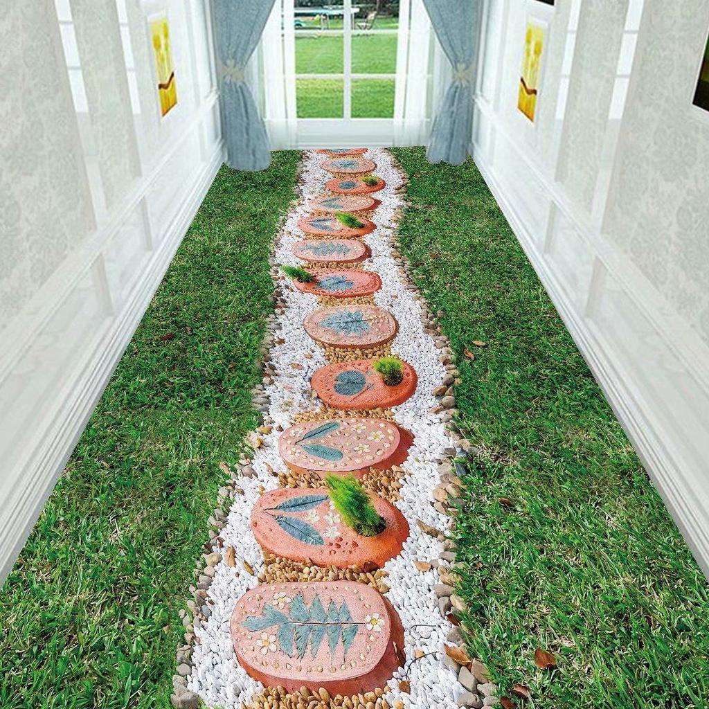 3D Carpet Door Entry Hallway Aisle Long Entrance Living Room Home Stream Carp Rug Office Floor Mats Commercial Hotel Carpets RUG