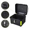 45L Motorcycle Trunk Helmet Box Universal Motorbike Top Case ABS Tail Box Rear Luggage Case Waterproof Toolbox With Safe Lock
