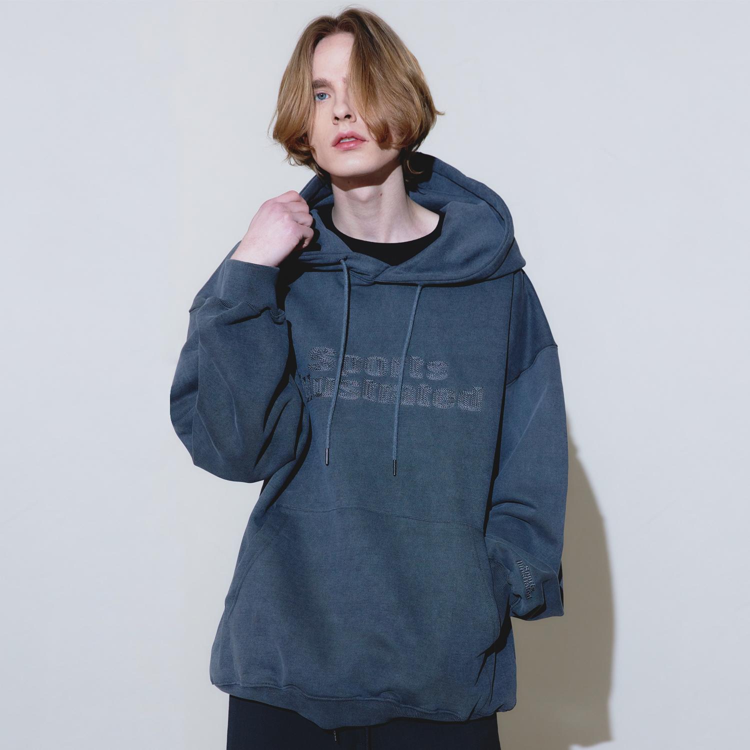 Sports Illustrated Pubg Esports Collection Pigment Hoodie Shirt (Dark Gray) Dark Gray/M