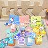 Official Hello Kitty Music Wooden Fish Fidget Keychain Press Button Sound Relief Plush Doll Pendant Cartoon Bag