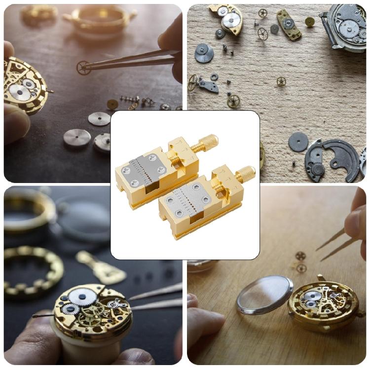 Watch Repair Vises Clamps Table Benches Vices Clamps for Watch Repairing Holding Watch Hands Wheel Replacement Part