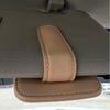 PU Leather Auto Glasses Clip Universal Sun Visor Storage Bracket Car Sunglasses Holder  Sunshade