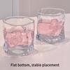 200Ml Butterfly Crystal Glasscup Ins Transparent Beer Juice Milk Glass New Home Exquisite Irregular Whiskey Decorative Glass
