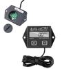 Kebidumei Digital Engine Tach Hour Meter Tachometer Gauge Engine RPM For Motorcycle Motor Stroke Engine Boat Car RPM